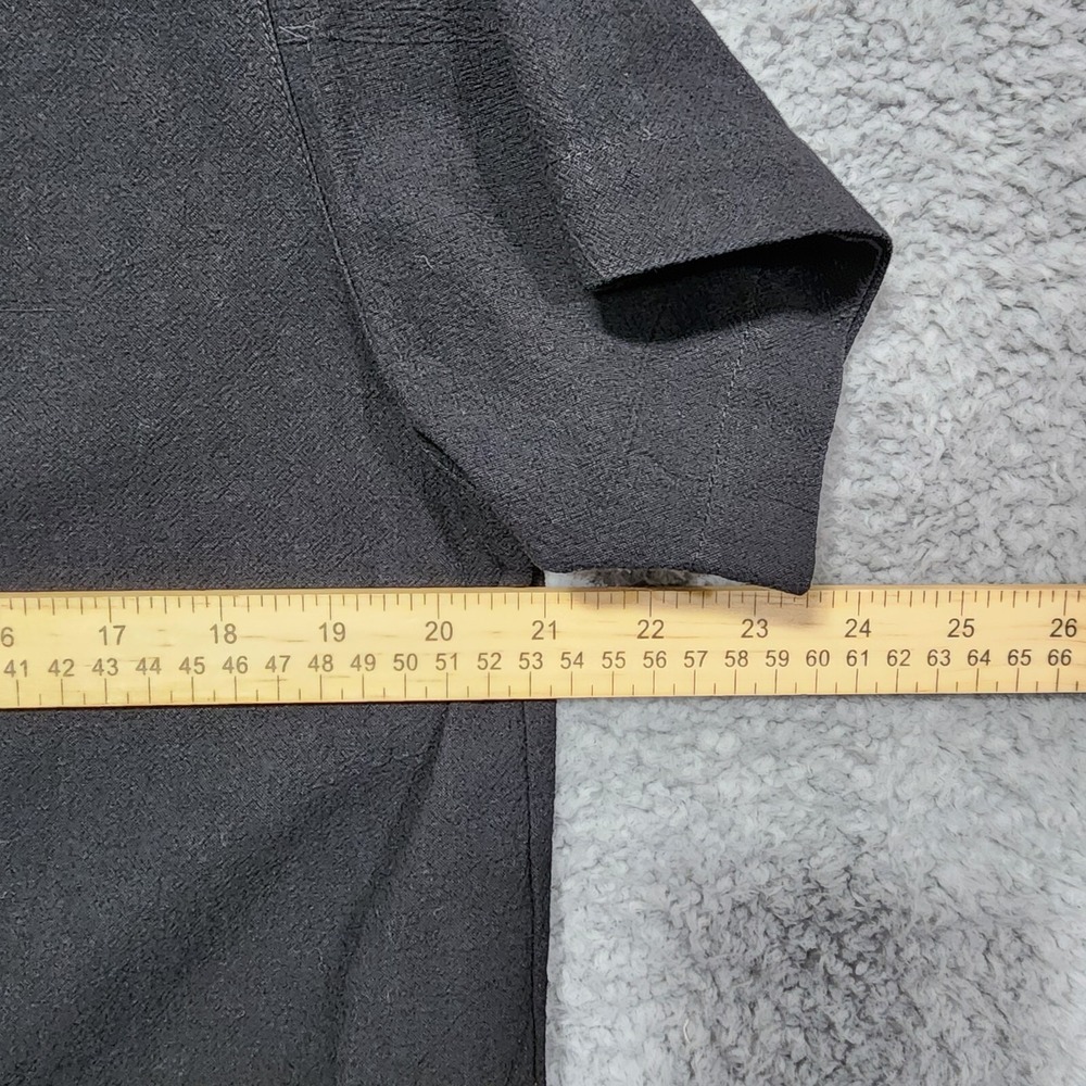Allison Whitmore‎ Blouse Capri Set Size PXL Safari Black Animal Petite - Picture 6 of 13